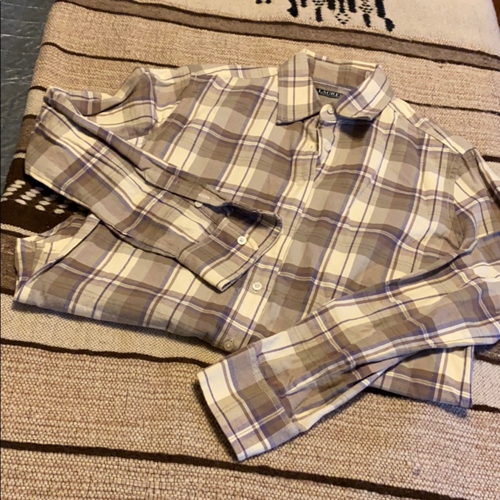 Ralph Lauren flannel. Small.